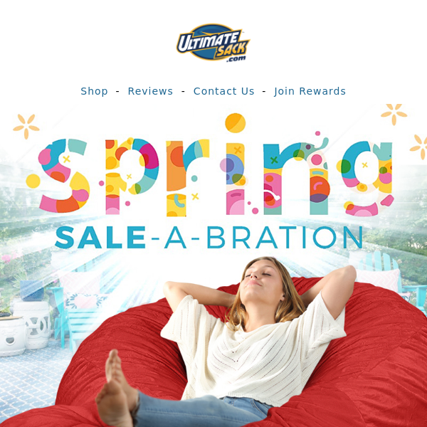 Welcome Spring in Comfort with a Bean Bag Chair!