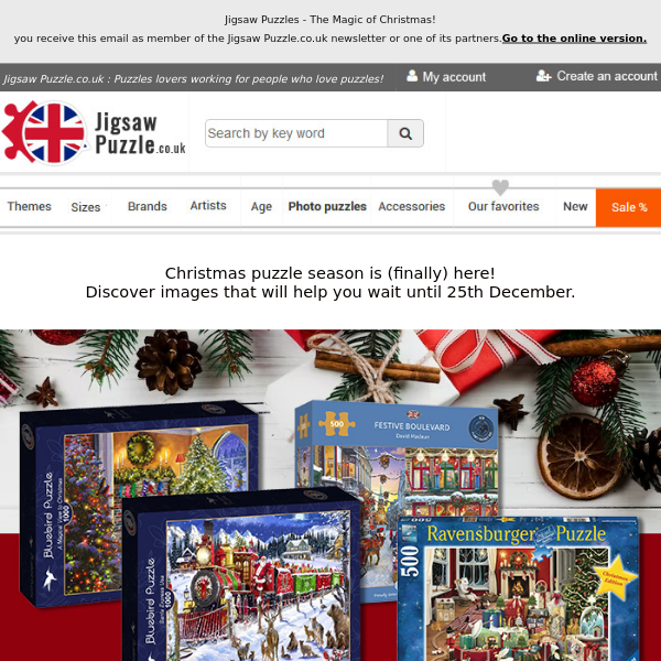 Jigsaw Puzzles - The Magic of Christmas!