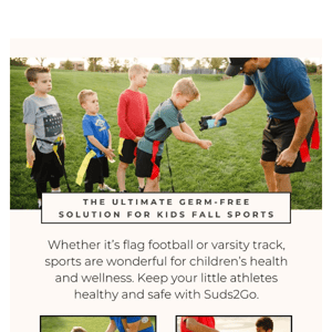 Keep Your Little Athletes Healthy and Safe This Season! 🏈