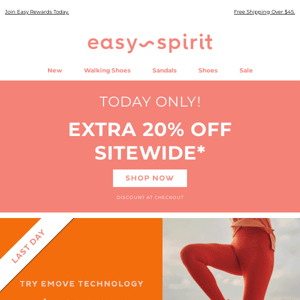 TODAY ONLY: Extra 20% OFF Sitewide