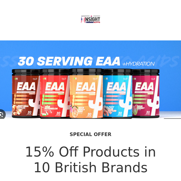 15% Off British Brands TONIGHT ONLY!