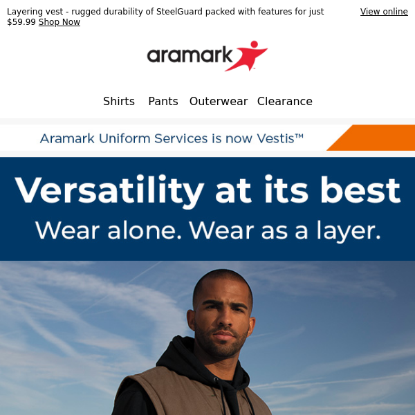 SteelGuard® vest – your go-to outerwear choice
