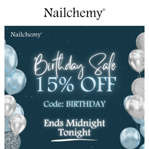 🎁  OUR BIRTHDAY SALE ENDS AT MIDNIGHT!  📣