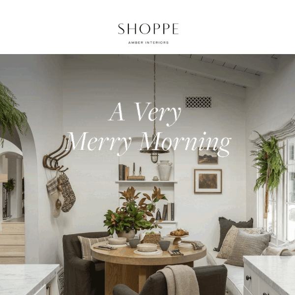 Shoppe the Look: A Merry Morning