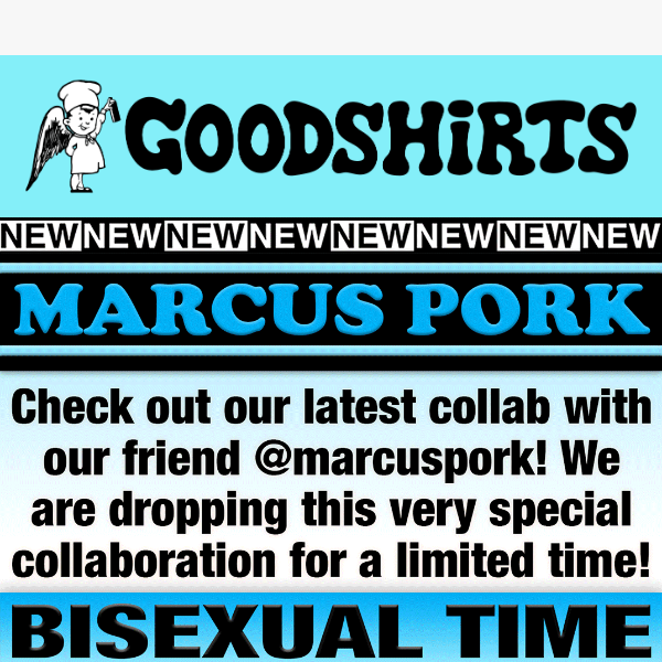 Good Shirts x Marcus Pork 🌏