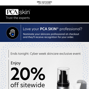 Final Hours! Our Skincare Solutions Are 20% Off Until Midnight, Tonight!