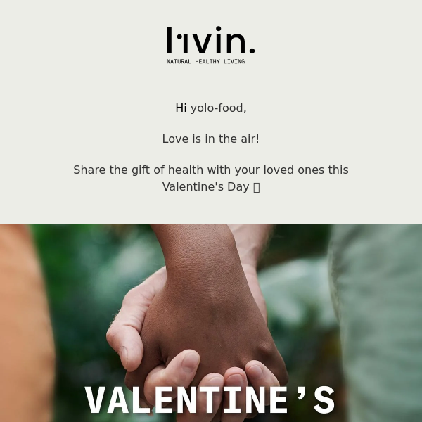 Share The Love This Valentine's Day With l1vin!
