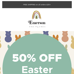 50% Off Easter Collection