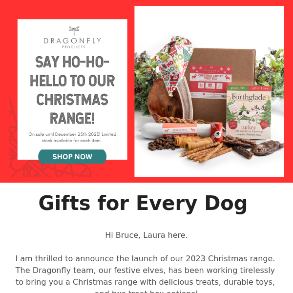 Psst, Your Dog's Xmas Present Has Landed 👀