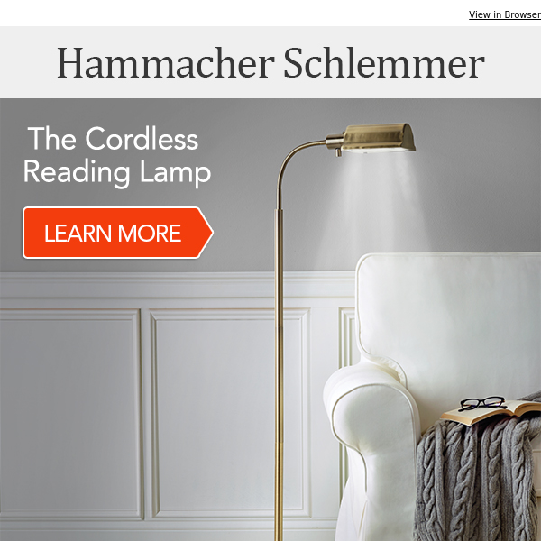The Cordless Reading Lamp