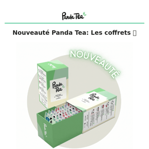 ÉDITION LIMITÉE - Les coffrets Panda Tea