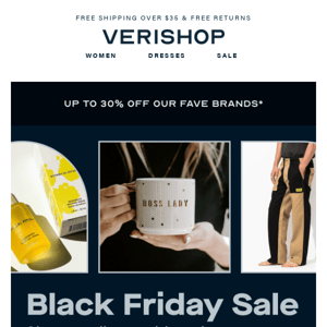 BLACK FRIDAY SALE