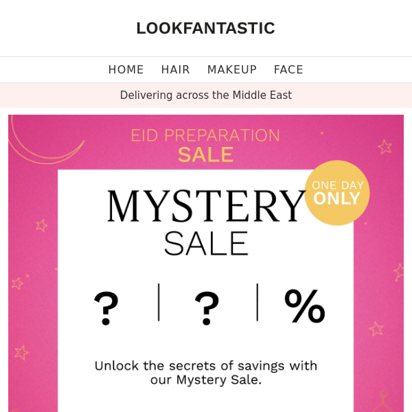 Mystery Discount 🔮