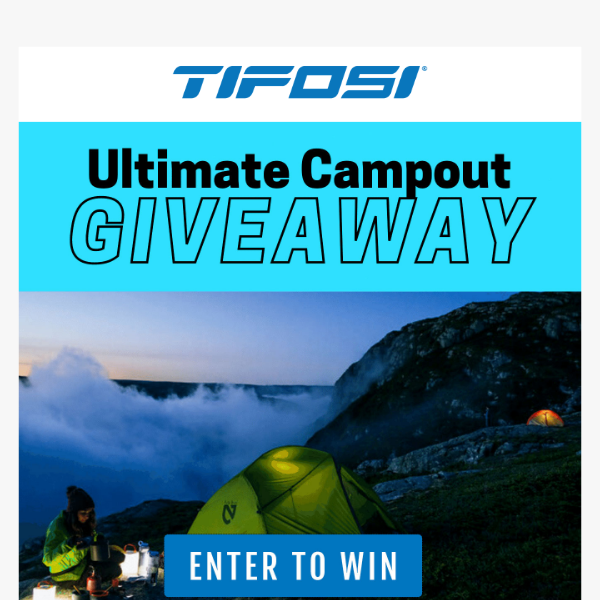 Enter to Win $2,200 in Camping Gear