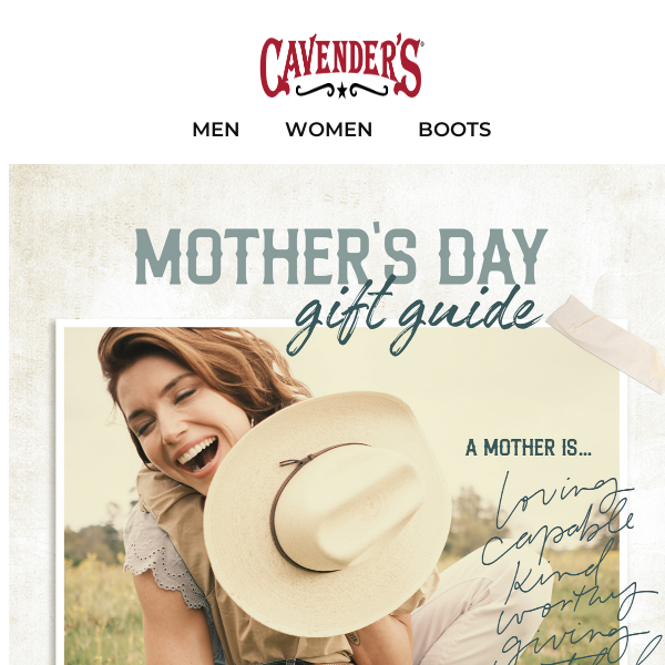 The Mother's Day Gift Guide is Here