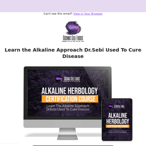 Learn the Alkaline Approach Dr.Sebi Used To Cure Disease