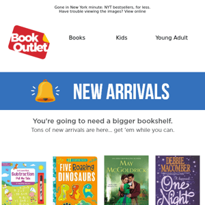 Bookworms rejoice! 🙌 New arrivals to shop