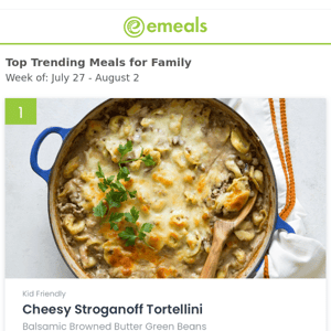 Cheesy Stroganoff Tortellini + 4 other recipes trending this week
