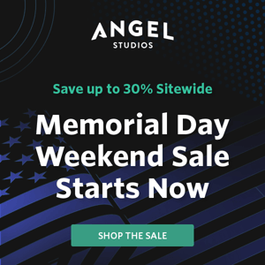 Celebrate Memorial Day with up to 30% Off Everything Sitewide!