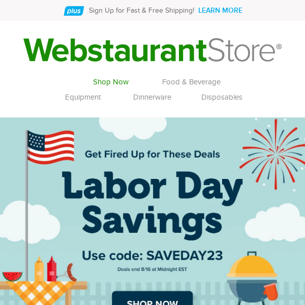 Your Best Labor Day Discounts!