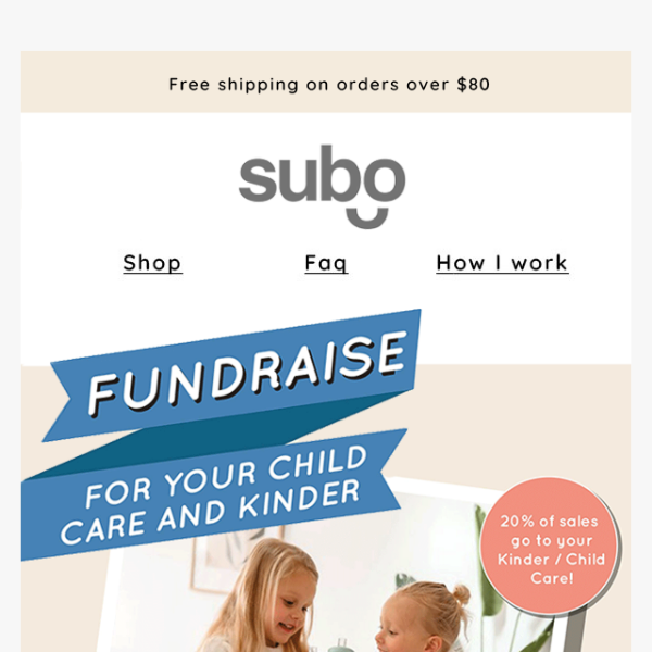 Fundraise for your community with Subo!