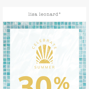 Lisa Leonard Designs, my summer gift to you…