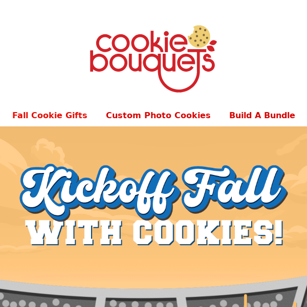 Kickoff Fall with a Cookie Bouquet!
