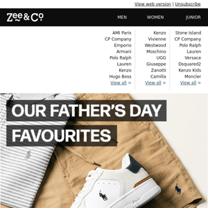 Our Father's Day Favourites: Emporio Armani, Polo Ralph Lauren & more