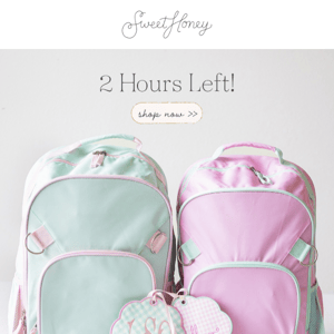 Only 2 Hours left! Our 50% OFF sale ends today at 10AM CST!