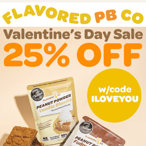 💘 Cupid's Choice: 25% Off All FPB Flavors!