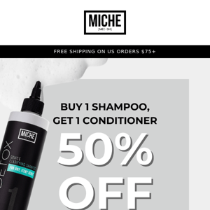 50% Off ANY Conditioner 😱