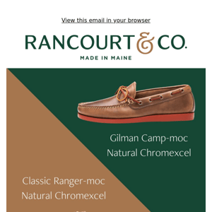 Sale Spotlight: Camp-mocs & Ranger-mocs