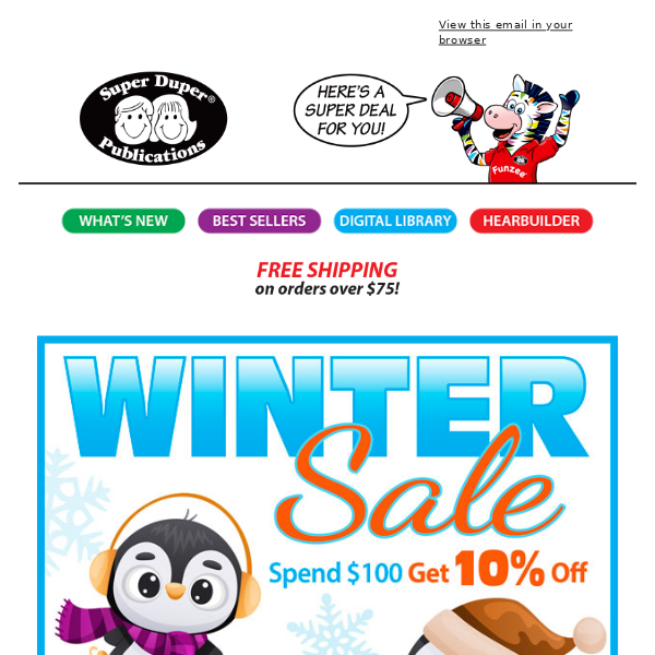 Nothing beats the cold like this Winter Sale…