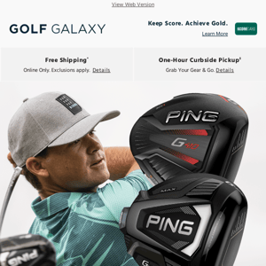New deal alert ➡️ Up to $200 off PING G425 & G410 woods­