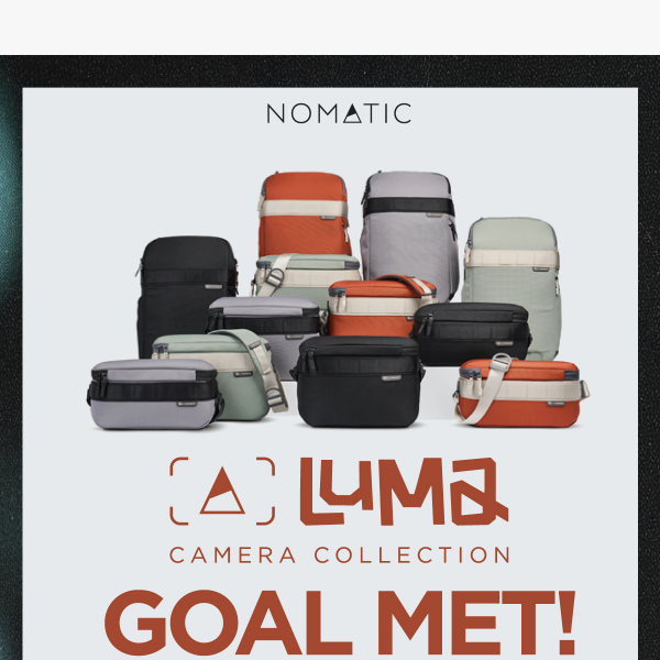 🎉 GOAL MET! The LUMA Collection Is Going Picture-Perfect!