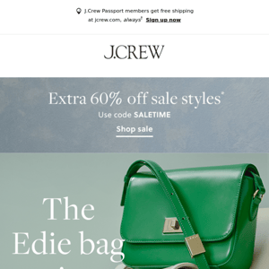 The Edie bag is back!