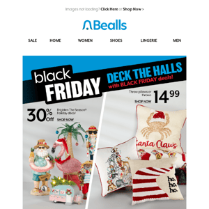 Deck the halls with Black Friday Deals!