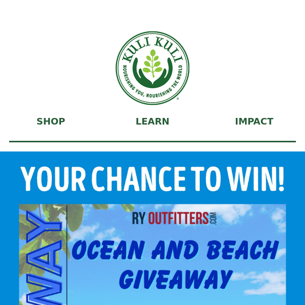 Win A $3K Ocean And Beach Prize Package!