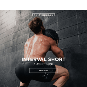 LIMITED STOCK | The Interval Short In Black