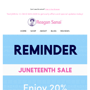 Don't forget to save 20% OFF!