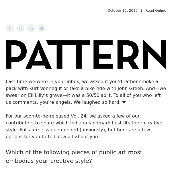 PATTERN Vol. 24 Launch is coming ✨