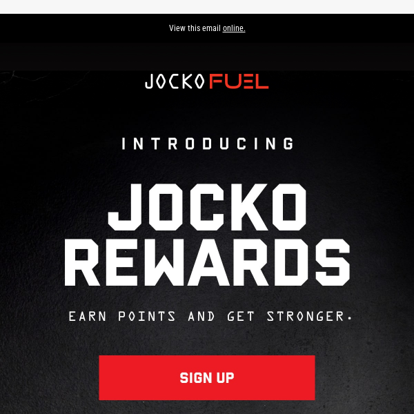 JOCKO REWARDS Has Arrived