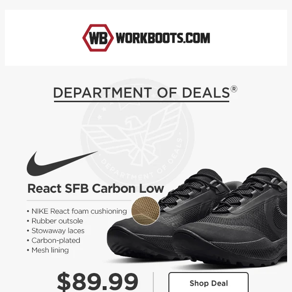 DOD: only $89.99 for NIKE?! 👀