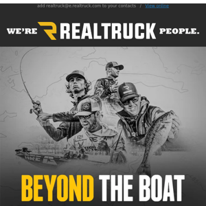 Meet the RealTruck pro anglers