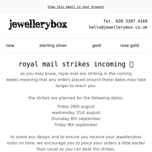 royal mail strikes incoming 🚚