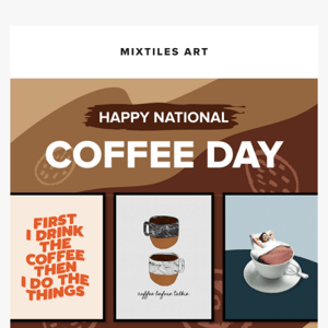 Add some love to your coffee corner with art!