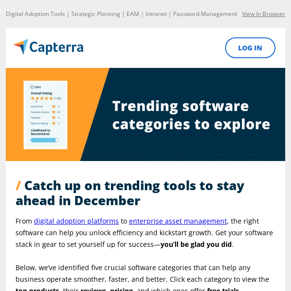 Trending software for Q4 and beyond 📈