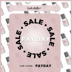 Your Payday Sale Is Here 😏