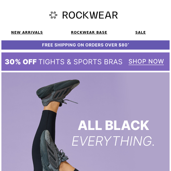 Rockwear Evolve Full Length Pocket Tights In Navy