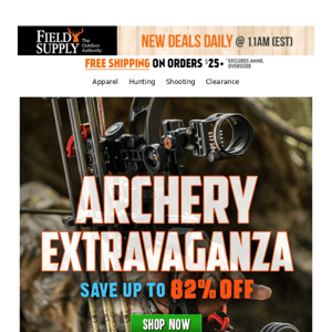 🎯 Archery Extravangza: up to 82% off